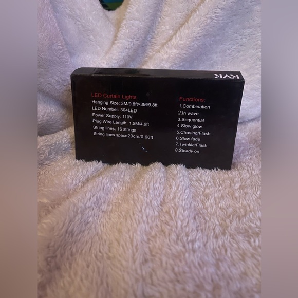 LED Curtain Lights - Picture 3 of 5